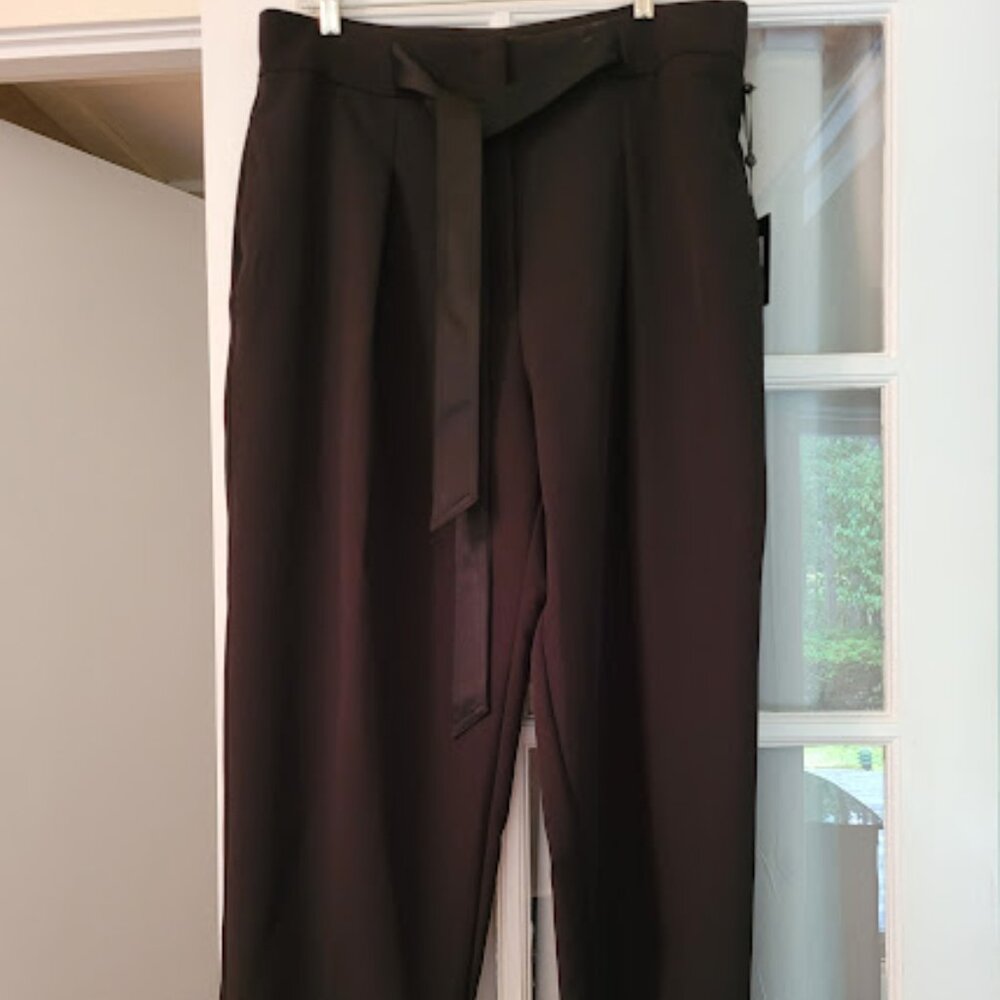 DKNY Tie Waist Pants